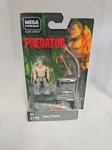 MEGA CONSTRUX 2019 BLACK SERIES DUTCH PREDATOR 21 PIEZAS - Imagen 1 de 6