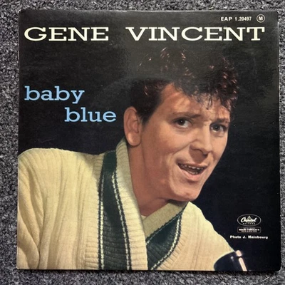 Gene Vincent Baby Blue EP Capitol EAP-1-20497 RARE Foto 1 de 4