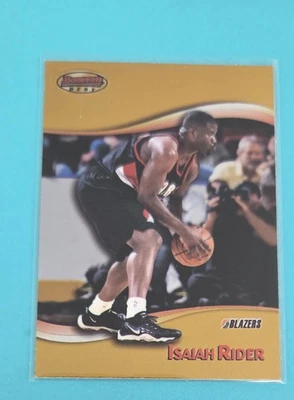 1998-99 Bowman's Best #75 Isaiah Rider Portland Trail Blazers BASKETBALL Card 1F - Image 1 of 2