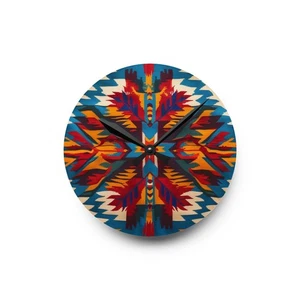 Tribal Wall Clock - Picture 1 of 13