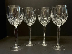 Waterford Crystal Lucerne Red Wine Goblets 8.5” Tall Set Of 4 EUC - Picture 1 of 10
