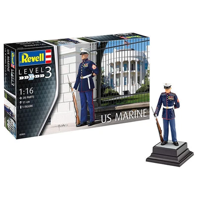 US MARINE KIT 1:16 Revell Kit Figure Militari Modellino Nuovo - Immagine 1 di 2