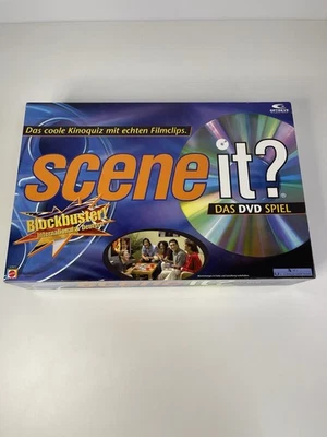 MATTEL Brettspiel - Scene IT? - Das DVD Spiel Kinoquiz mit Filmclips, neuwertig - Bild 1 von 4