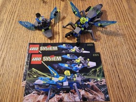 Lego 6905 Space Insectoids BI-WING BLASTER 100% Complete w/Instructions (x2)
