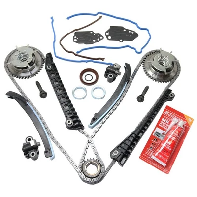 Timing Chain Kit For 04-10 F-150 05-10 F-250 F-350 Super Duty with VVT Cam Gears - Image 1 of 4