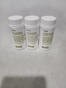 3 Bottles of EVO HAZE STYLING POWDER NET WT. 10G/50ML Each | New | Free S/H - Picture 1 of 3