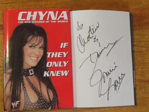 Champion CHYNA signed The 9th Wonder of the World IF THEY ONLY KNEW 2001 Book - Picture 1 of 1