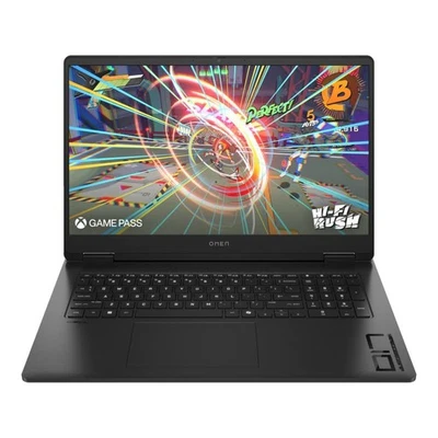RTX 4070 Ryzen 7 Gaming Laptop HP OMEN 17 16GB RAM 1TB SSD 17.3in FHD 144Hz W11 - Image 1 of 4