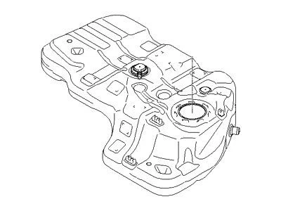 Fits 2013-2019 HYUNDAI SANTA FE 3.3L FWD Fuel Tank Assembly OEM Tested Free Ship - Image 1 of 4