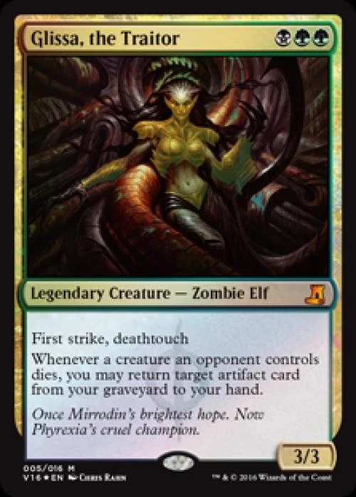 MTG English Glissa, the Traitor NM Foil From the Vault: Lore - Image 1 of 1