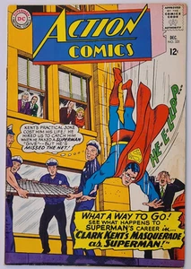 ACTION COMICS #331 (DC 1965) SUPERMAN & SUPERGIRL STORIES EST~GOOD+(2.5) LOOK!!! - Picture 1 of 18
