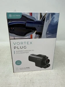 Lectron Tesla Supercharger  NACS CCS Adapter 500A 1000V Vortex Plug Brand NEW - Picture 1 of 5