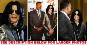 FOTOS MICHAEL JACKSON 2007 con Jesse Jackson 3x RARAS 8x10 - Imagen 1 de 1