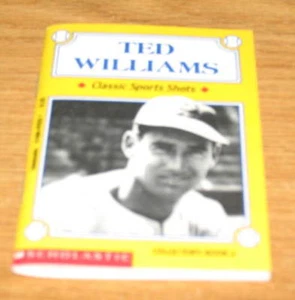 1993 Vintage Booklet Sports Shots Ted Williams on Cover Boston Red Sox - Picture 1 of 1