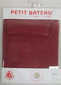 PETIT BATEAU Girls Maroon Turtleneck 70633 Sz 2 Years NEW $39 - Picture 1 of 2