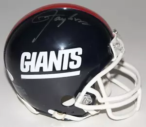 Lawrence Taylor Signed New York Giants Full Size Helmet Autograph COA JSA - Picture 1 of 3