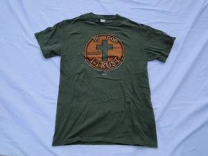 2011 In God I Trust Proverbs 3:5 Coin T Shirt Delta Pro Weight Kerusso size M - Picture 1 of 6