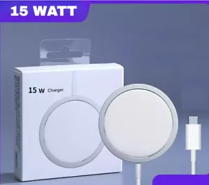 MagSafe Wireless Ladegerät 15W Charger für Apple iPhone 11 12 13 14 15 Pro Max - Zdjęcie 1 z 10
