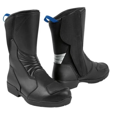 BMW Motorrad Genuine Cruise Comfort Leather GoreTex Boots Waterproof Black - Image 1 of 4