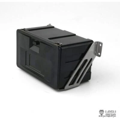 LESU Metal Tool Box 93MM for Tamiya 1/14 RC Tractor Truck Car Model Dumper DIY - Image 1 of 4