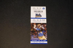 2007 OREGON AT UCLA COLLEGE FOOTBALL FULL TICKET - Picture 1 of 2