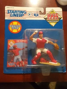 1995 Starting Lineup TOM PAGNOZZI Baseball Figure Card Cardinals BOX 84 - Picture 1 of 2