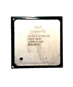 Intel Pentium 4 CPU Processor SL5YR 2A GHZ/512/400 Socket 478 Skt PC Desktop - Picture 1 of 2