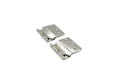 Hoosier Fold Back Hinges Sellers Boone 3/8" Offset Boat Cabinet Hinges 2 Hinges Cover