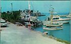 Cozumel Quintana Roo-Mexico, Puerto Abrigo Harbor, Vintage Postcard
