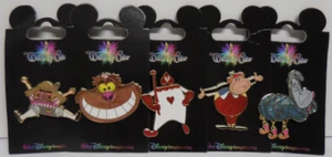 Disney WDI World of Color Alice in wonderland Set of 5 Pins LE300  - Picture 1 of 7