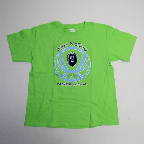 Old Dominion Monarchs Gildan Heavy Cotton Short Sleeve Shirt Youth Green New Cover
