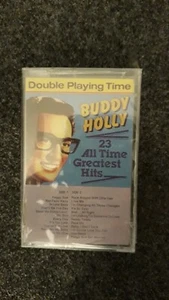 BUDDY HOLLY, 23 All Time Greatest Hits Cassette, Double Playing Time. - Picture 1 of 2