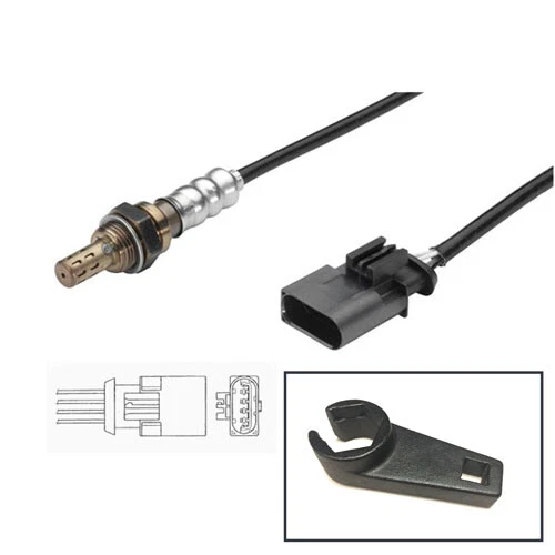 Lambda Oxygen Sensor + Socket Front Fits MG MGF (RD) 1.8 Petrol (1995-2002) #2 - Immagine 1 di 1