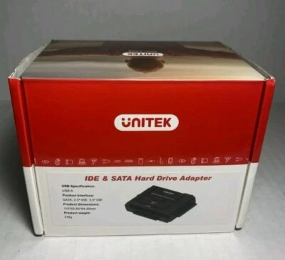 Unitek USB 3.0 to IDE and SATA External Hard Drive Adapter Y-3322 - Image 1 of 2