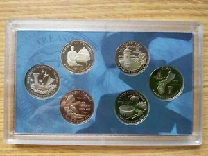 PROOF SET2009-S-STATE QUARTERS- ALL 6 BU UNC COINS SET - Picture 1 of 2