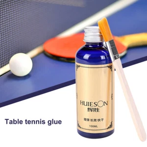 100ml Table-Tennis Paddle Liquid Rubber Glue DIY Ping Pong Racket Bat-Repair Kit - Picture 1 of 8