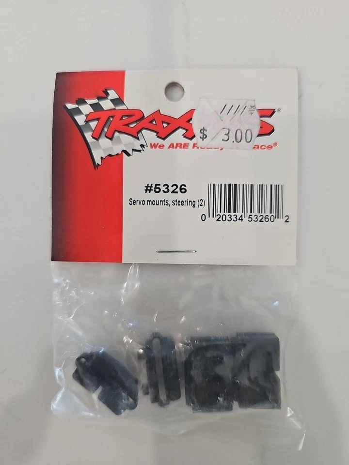Traxxas Revo 2.5 & 3.3 Steering Servo Mounts (2) - 5326 - Image 1 of 1