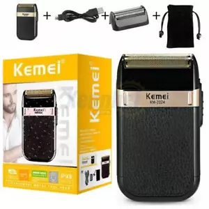 Kemei Professional Hair Clippers Trimmer Kit Cutting Machine Barber Salon - Picture 1 of 6