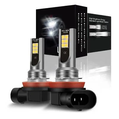 Пара светодиодных противотуманных фар высокой мощности для Ford Fusion 2006-2016 годов выпуска H11 - Изображение 1 из 4