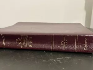NIV Thematic Reference Bible Burgundy Bonded Leather, 1996 - Picture 1 of 3