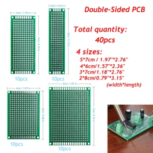 Double Side Pcb 2*8Cm 3*7Cm 4*6Cm 5*7Cm Diy Universal Printed Circuit Pcb Board - Picture 1 of 6