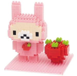 Kawada Nanoblock NBH_071 Ichigo Daisuki! Korilakkuma Usagi - Foto 1 di 1