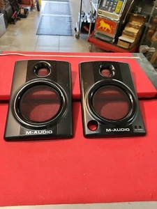 M-Audio Studiophile AV 40 Desktop Reference Speakers Studio Monitor Front Covers - Picture 1 of 12