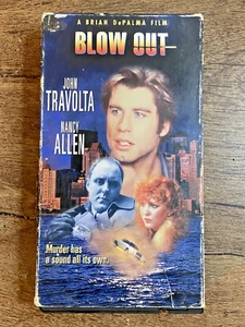 Blow Out 1981 (VHS, 1995) Brian Depalma Film John Travolta, Nancy Allen - Picture 1 of 3
