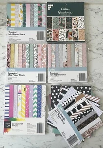 Scrapbooking Sheets: 6”x6”(15.24cmx15.24cm) plus some random extras. 3x unopened - Picture 1 of 8