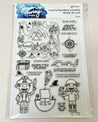 Selos aderentes Ranger Simon Hurley criam 20 peças - Navios do tesouro piratas - Imagem 1 de 4