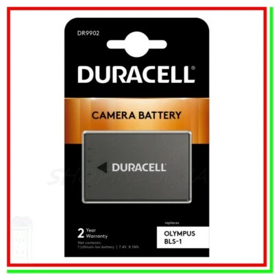 Batteria Ricaricabile DURACELL DR9902 = Olympus BLS-1 x EVOLT E-410 PEN E-PL1