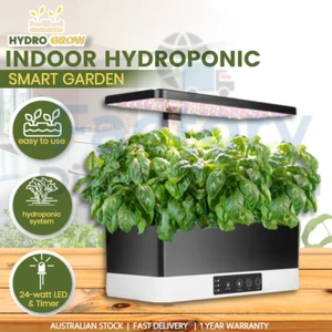 Indoor Hydroponic Smart Garden LED Grow Lights For Leafy Greens Herbs Lettuce - Picture 1 of 12