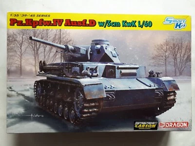 Pz Kpfw IV Ausf D 5cm KwK L/60 DRAGON Smart Kit 6736 1:35 NUOVO - Immagine 1 di 4
