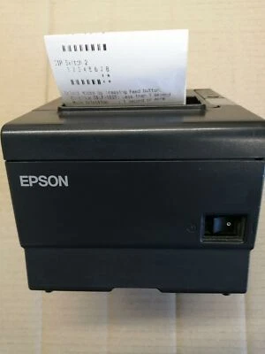EPSON M244A THERMAL RECEIPT PRINTER USB AND CENTRONIC ( M244A TM-T88V  REF - Image 1 of 3